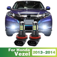 2 Pcs LED Lamp Car Front Fog Light Bulb For Honda Vezel 2013 2014 Accessories