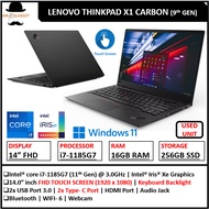 Lenovo ThinkPad X1 CARBON GEN 8 / GEN 9 / GEN 10 (1 YEAR WARRANTY T&C)Core i5/i7(10th/11th/12th Gen)