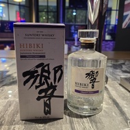 Used imported Hibiki Suntory whisky liquor bottles home decoration/s collection/s display/s