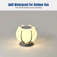 Solar Lotus Pillar Light,  Outdoor Pillar Light, Waterproof for Garden, Villa, Courtyard