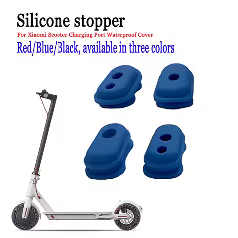 Used for S1 Xiaomi Scooter Charging Port Waterproof Cover Mi Home Electric Scooter Silicone Plug Pro