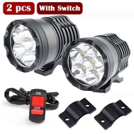 2pcs Sport Light Motorcycle Spot light Motorcycle With Switch LED Motor Lampu 60W Spot Light Motorcy