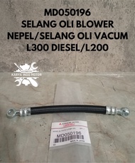 MD050196 SELANG ALTENATOR NEPEL L300 L300D SELANG OIL HOSE OLI VACUM