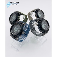 LASIKA W-H9047 | Men’s Digital  Display Jam Lelaki | Waterproof Shockproof Tactical Design