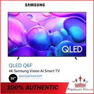 Samsung 55" QA55Q6FAAKXXM QLED Q6F 4K Samsung Vision AI Smart TV