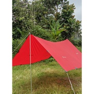 TENDA Flysheet hanseoutdoor 4u6m waterproof taslan flysheet hanseoutdoor loop 19 camping flysheet ou