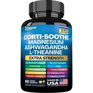 CORTISOOTHE C0RTIS0l Mαgneslum Ashwαgandhα Ltheαnine 60CAPSULES|24-Hour Delivery | 100% Authentic