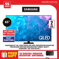 【 DELIVERY BY SELLER 】Samsung SAMSUNG QLED Q70C 4K UHD Smart LED TV WITH 4K 120HZ | QA65Q70CAKXXM QA