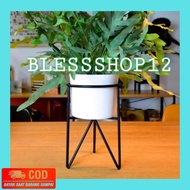 Flower Pot Holder Diameter 25 Cm Standing Planter Flower Pot Iron Plant Pot Holder