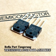 (1 SET) TRANSISTOR D718 D 718 NPN B688 B 688 PNP ORIGINAL KEC