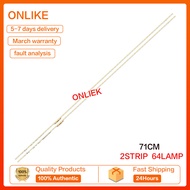 BN96-52586A แถบไฟด้านหลังทีวี ES65SV8FPKWA64 STC650AM8 UE65AU9079