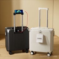 Beg Bagasi Model Baharu Beg Perjalanan Bagasi Bergolek Kecil Ringan dengan Kata Laluan Roda Universa