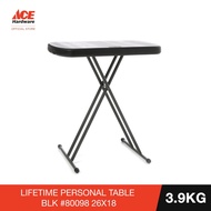 LIFETIME PERSONAL TABLE BLK #80098 26X18