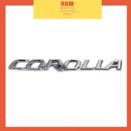 Corolla Chrome Car Emblem
