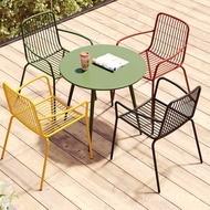 Table Chair Combination Open-air Outdoor Courtyard Balcony Table Chair Courtyard Garden Combination 