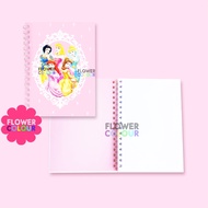 Ring Notebook | Princess Character Notebook | Princess Notes