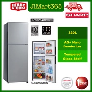 Sharp 320L Fridge Refrigerator SJ326MSS