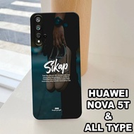 G20 - HUAWEI NOVA 5T Silicone - HUAWEI NOVA 5T pro camera Softcase - QUATES Motif - Flexible rubber 