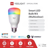 Yeelight Smart LED Bulb W3 color / Dimmable white Atmosphere Lamp Light E27 Voice Control For Xiaomi