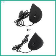 CRE USB Wired Mouse 800 1200 1600 DPI Buttons Vertical Mouse Ergonomic Optical Mouse