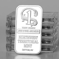 high-quality 1 oz America Northwest Territorial Mint Silver Bar In stock