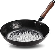 Cast Iron Wok Non-Coated Non-Stick Pan Smokeless Fried Pan Cook Pots Kitchen Cookware Chef Pan Cooking Tools Warm as ever