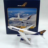 Hogan wings1/400 ATLASBoeing747-8F Alloy Airplane Model Atlas 747-8F Out of Print Model Print Model 