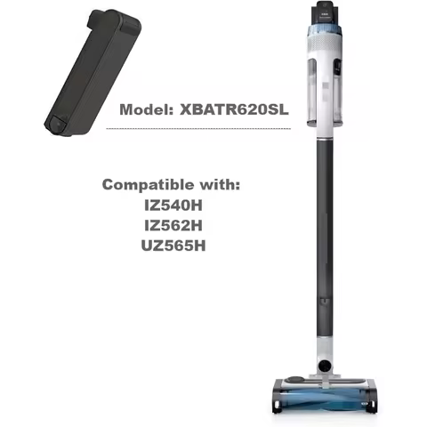 Batería de repuesto Shark XBATR620SL 21.6V 3000mAh compatible con IZ540H IZ562H UZ565H LZ500 (no apt