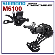 ₪SHIMANO DEORE SL-M5100 + RD-M5100 SLX M7000 11S Groupset MTB Mountain Bike 1x11S M5100 M7000 Rear Derailleur Shifter L