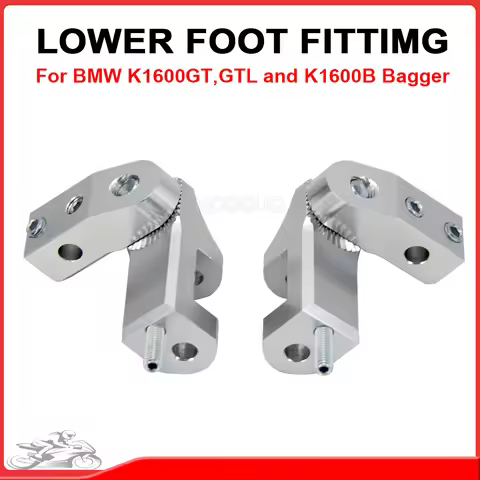 NEW Motorcycle For BMW R1150RT R1100RT R1150R Rockster Adjustable Driver Footrest Passenger Lowering