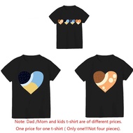 Family Matching T-Shirt Set - Inspired by Bluey, Available in Dad, Mom & Kid Sizes