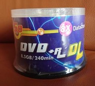 DataStone DL 8.5GB DVD+R空白燒錄片一桶50片
