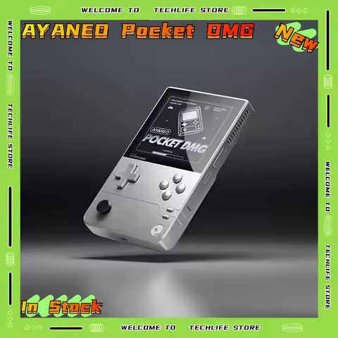 AYANEO Pocket DMG Vertical Retro Android Handheld Game Console 3.92Inch OLED 1240x1080 Snapdragon G3