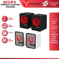 FANTECH GS203 Beat 2.0 USB Speaker RGB Speaker Gaming Speaker with RGB Lighting for Laptop Desktop