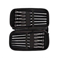 HUIOP Pack of 10 Carburetor Adjustment Tool + Carrying Case Cleaning Kit +Fuel Tube for Common 2 Cyc