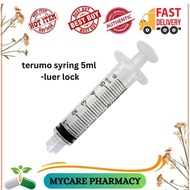 TERUMO SYRINGE 5ML LUER LOCK