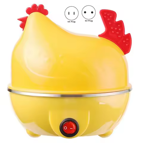 AT02-Multifunctional Egg Cooker, Egg Steamer, Automatic Power-Off, Multifunctional Egg Steamer, Boil