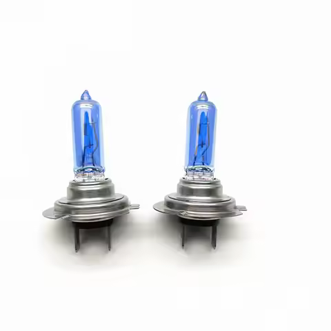 2pcs H7 Crystal Super Bright White Halogen Bulb 12V Car HeadLight Bulb h7 55w Halogen Lamp Car Light