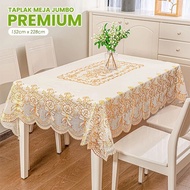 FLOWER Motif TABLECLOTH SIZE 152x228cm/137x183cm/120x170cm/ 90x140cm/R150cm/R180cm LACE DINING TABLE