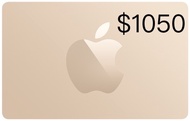 apple store card 價值$1050想套現$1000出