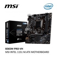 MSI B365M PRO VH INTEL 1151 MICRO ATX MOTHERBOARD