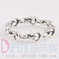 2019S925 Silver Twisted Rope Hot-selling Ring Pan's Bracelet New Style Love Diffany DS8I