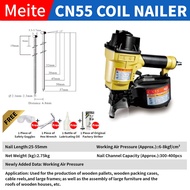 Pneumatic Nail Roller Gun Handheld Gun Meite CN55/CN70B/CN80B/CN70E/CN100B/CN130 Coil Nailer Gun