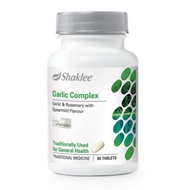 Shaklee Garlic Complex (60 tablets) Garlic and Rosemary with Spearmint Flavour