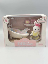 Yasini Series Bay Dreamy บ้านตุ๊กตา DIY บ้านกระต่ายและเฟอร์นิเจอร์ ตุ๊กตาของเล่นเด็ก บ้านกระต่าย มีห