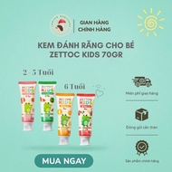 [ LLBC ] DATE 2027 - ZETTOC DOMESTIC JAPANESE TOOTHCARE FOR KIDS 2-6Y 70GR