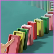 Domino Train Car Toy Playful Domino Blocks Set Building and Stacking Toy Blocks Domino Set for 3-8 Y