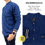 KEMEJA NEW BOMBER JEANS SHIRT BY DJ