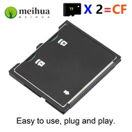 MEIHUA Memory Card/Micro Storage Card, Micro SD TF to CF CF Type I Card Converter XC to CF Adapter, 