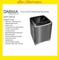 DAEMA (DAEWOO) 20KG FULLY AUTOMATIC WASHING MACHINE